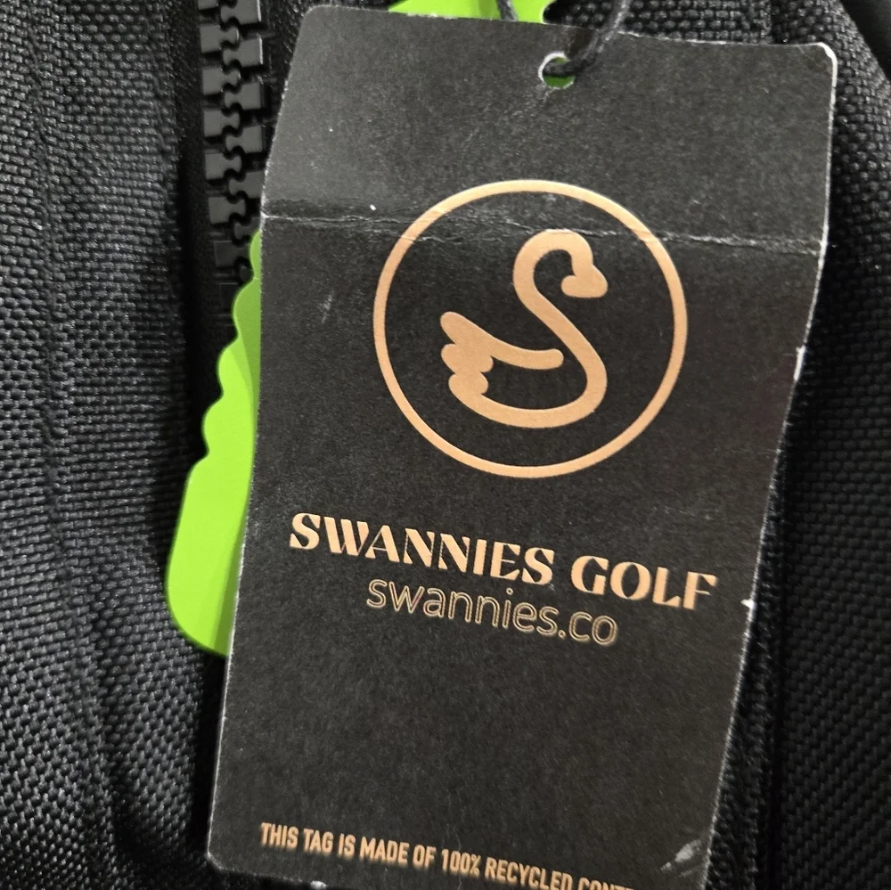 Swannies BMW Golf Championship Black Duffle Bag